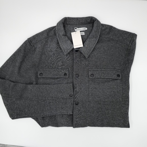 Other - Rêveur Homme Dark‎ Grey Button Front Shirt Jacket Men's XL NWT